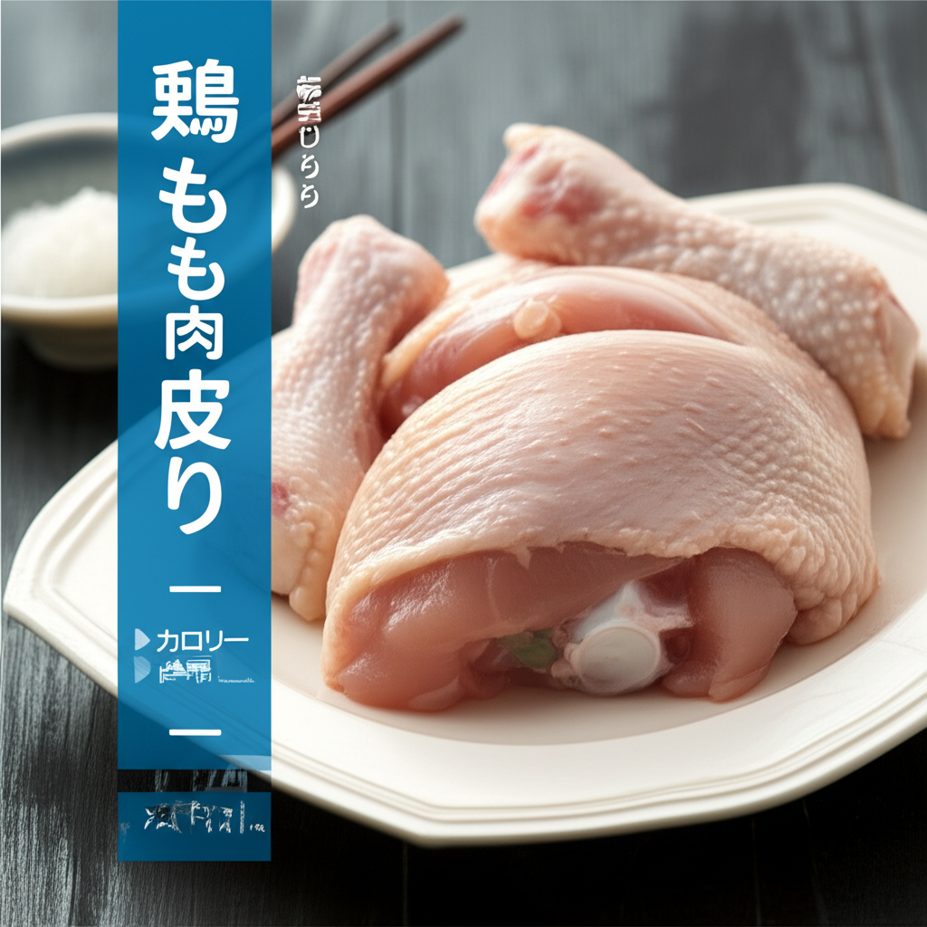 鶏もも肉皮ありのカロリーは高い？低い？糖質などの栄養素を徹底分析