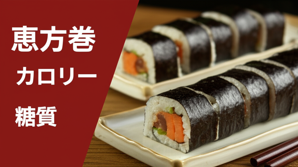 恵方巻のカロリーは高い？低い？糖質などの栄養素を徹底分析