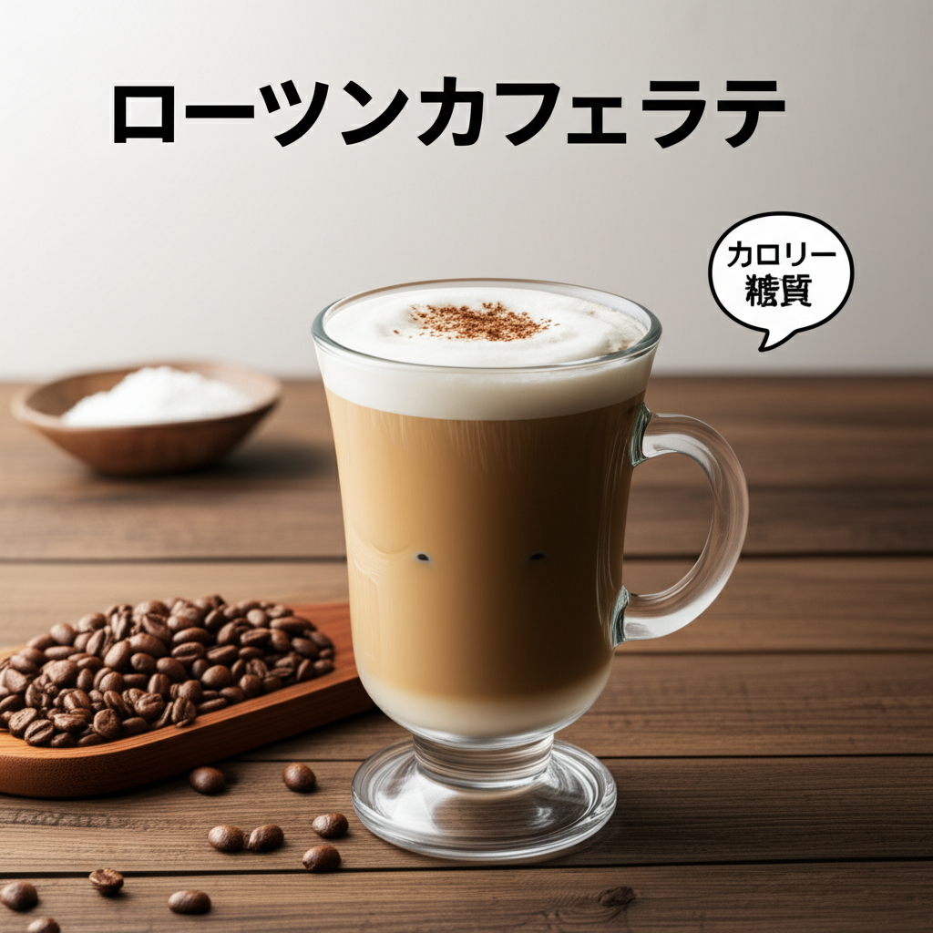ローソンカフェラテのカロリーは高い？低い？糖質などの栄養素も徹底分析