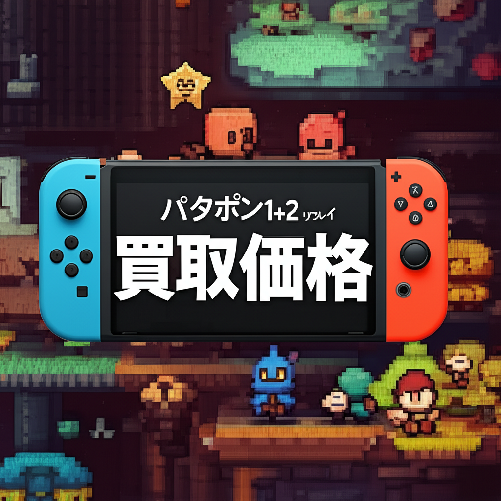 【Switch】パタポン1+2 リプレイの買取価格相場を比較！高く売るコツ