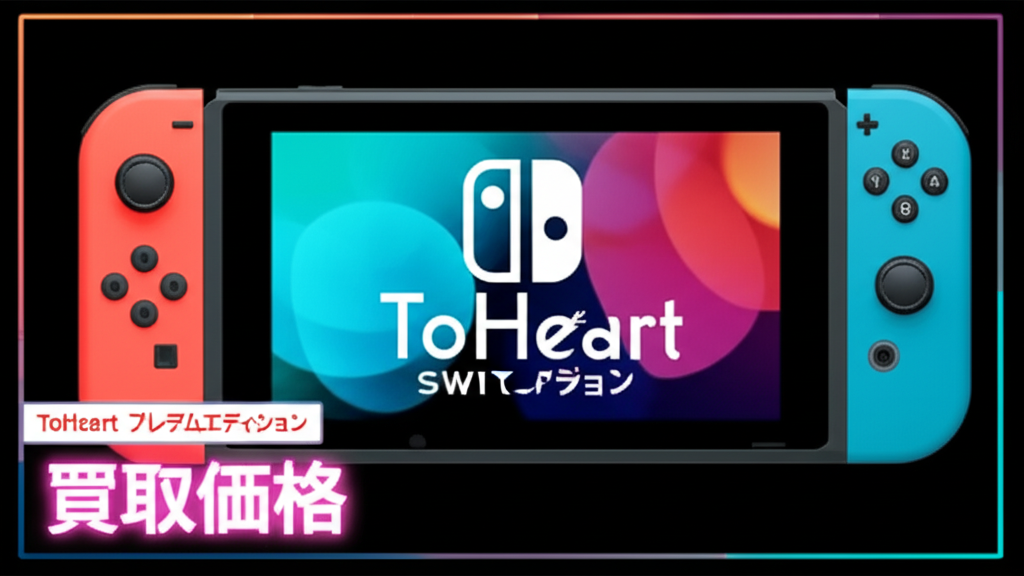 【Switch】『ToHeart』プレミアムエディションの買取価格相場を比較！高く売るコツ