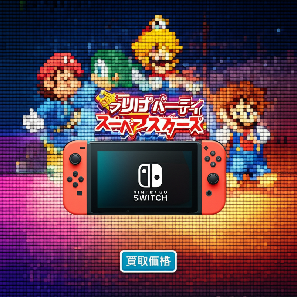 【Nintendo Switch】マリオパーティ スーパースターズの買取価格相場を比較！高く売るコツ