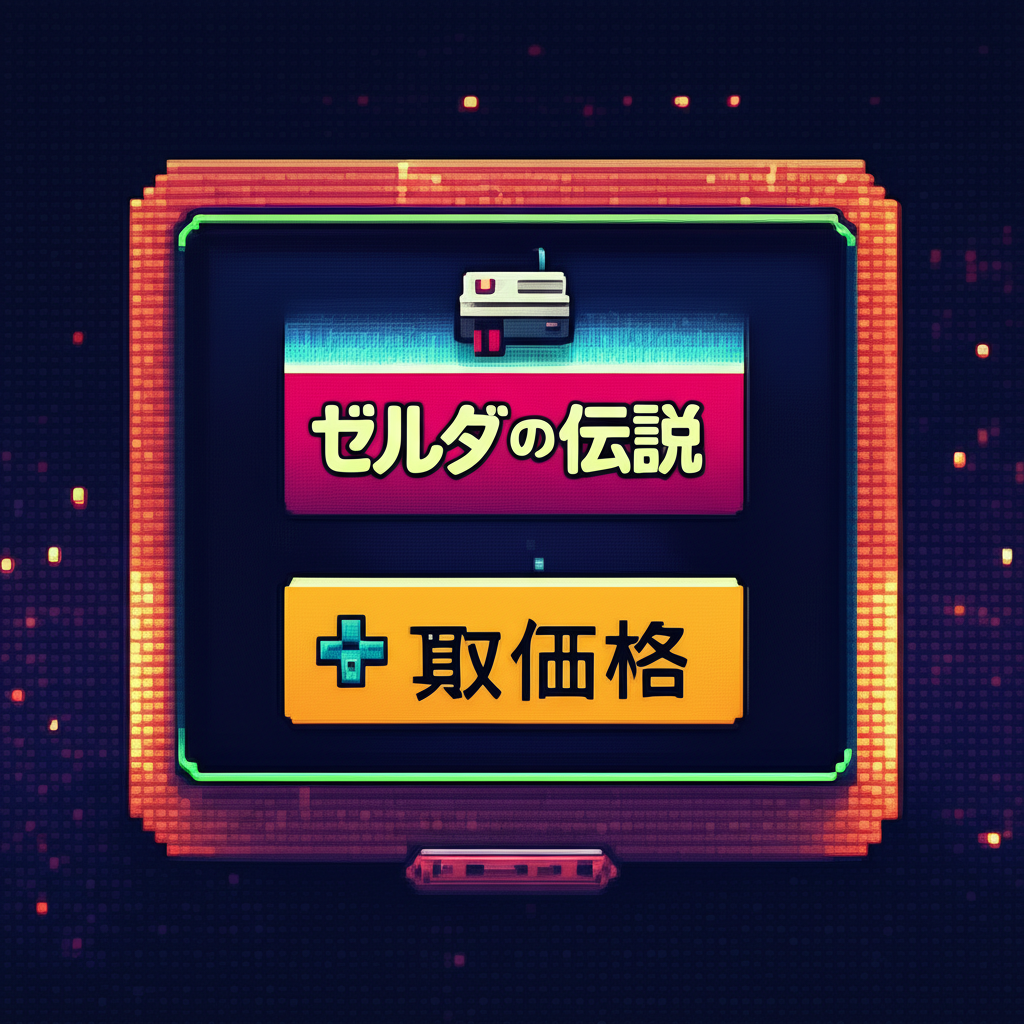 【ファミコン】ゼルダの伝説の買取価格相場を比較！高く売るコツと最新相場情報
