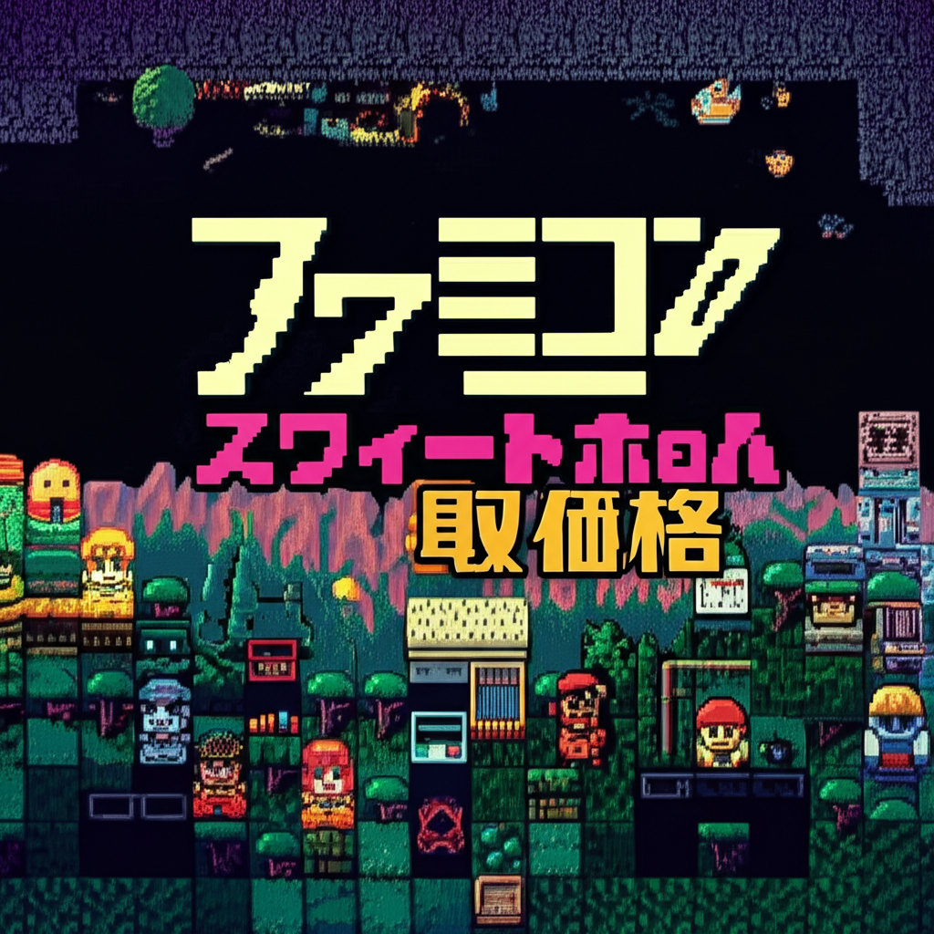 【ファミコン】スウィートホームの買取価格相場を比較！高く売るコツ