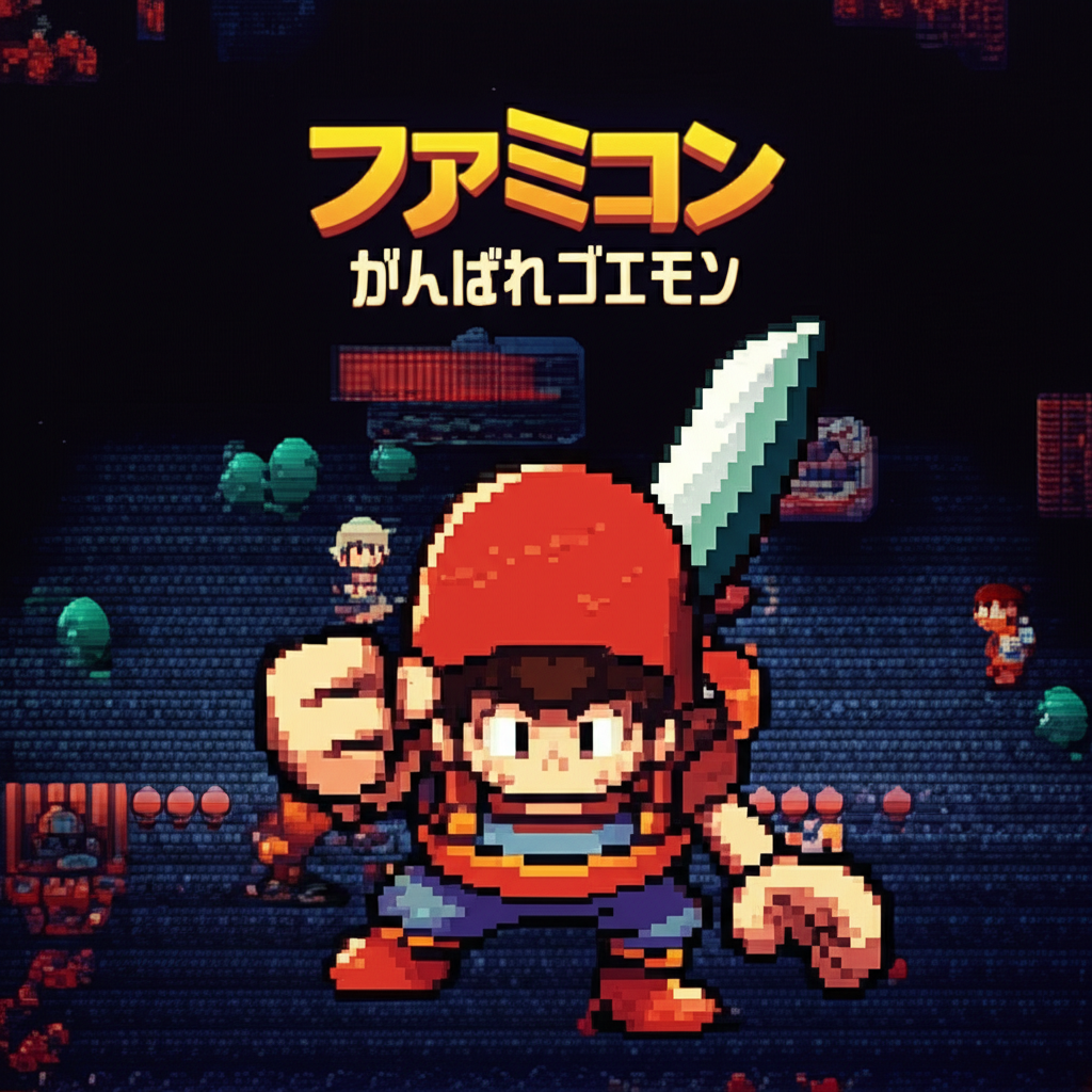 【ファミコン】がんばれゴエモンの買取価格相場を比較！高く売るコツ