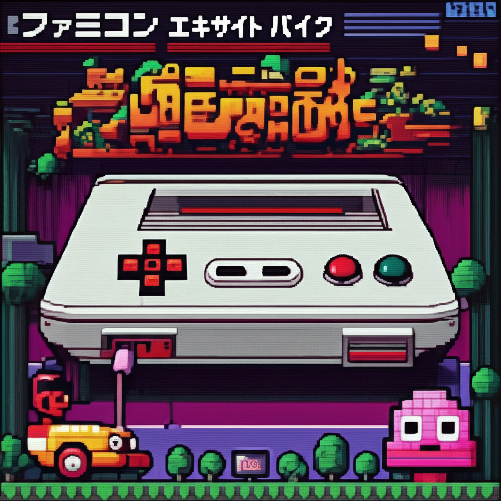 【ファミコン】エキサイトバイクの買取価格相場を比較！高く売るコツ