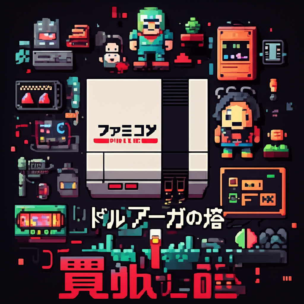 【ファミコン】ドルアーガの塔の買取価格相場を比較！高く売るコツ