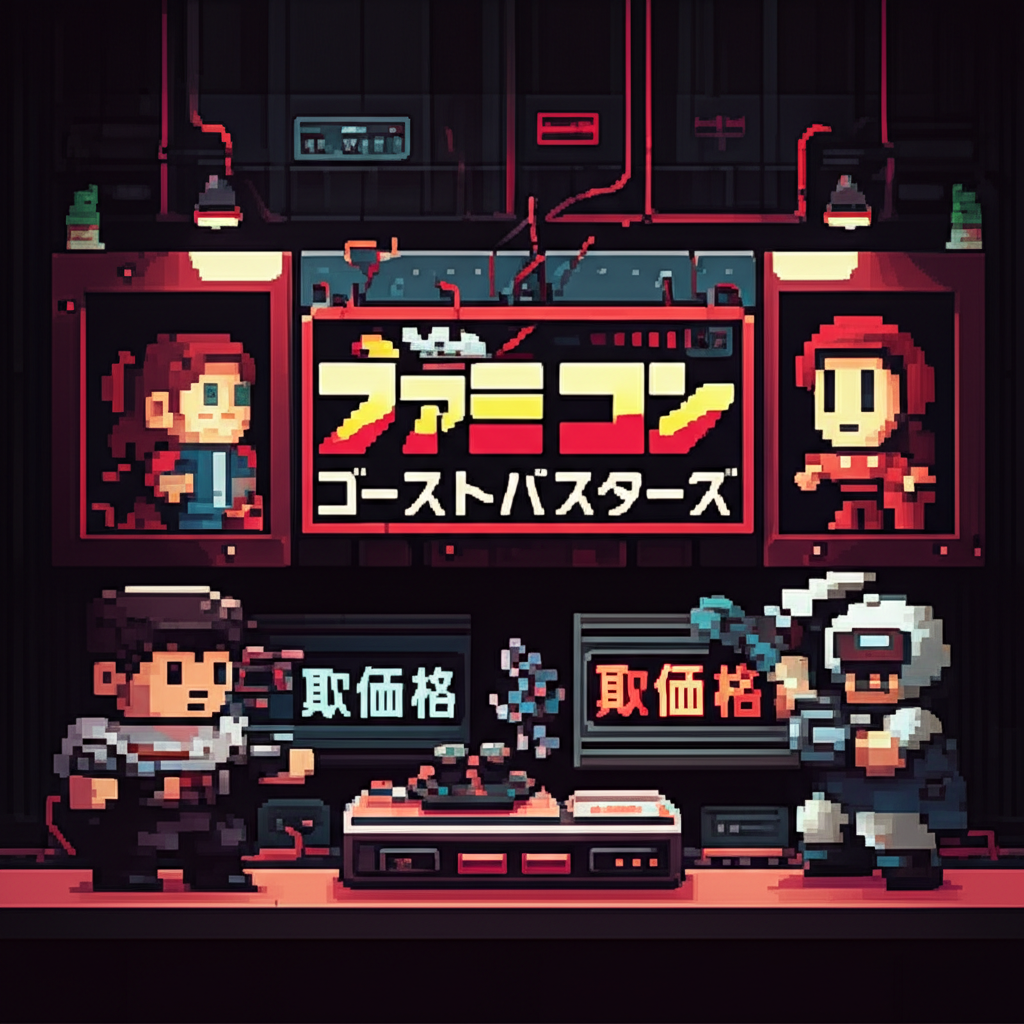 【ファミコン】ゴーストバスターズの買取価格相場を比較！高く売るコツ