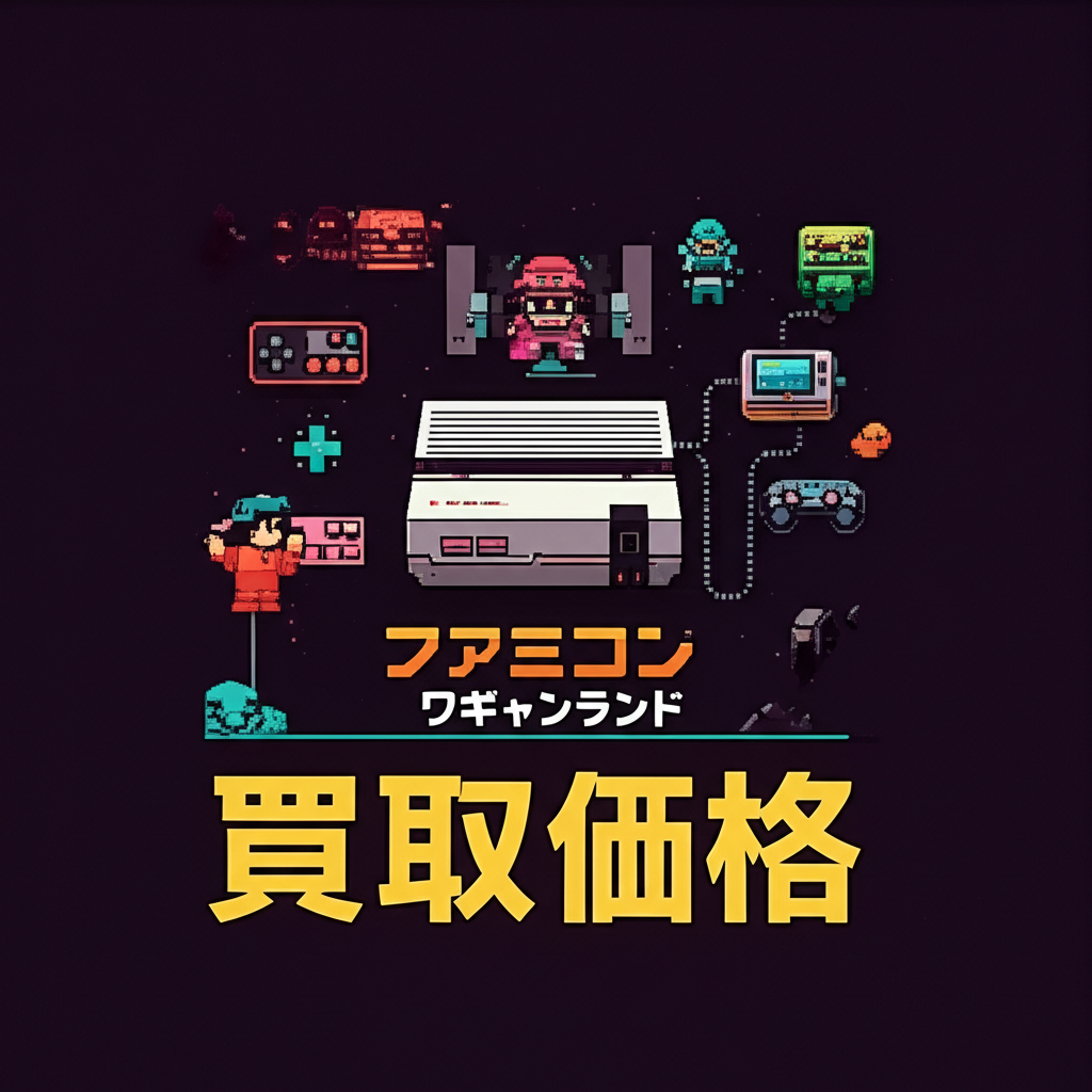 【ファミコン】ワギャンランドの買取価格相場を比較！高く売るコツ