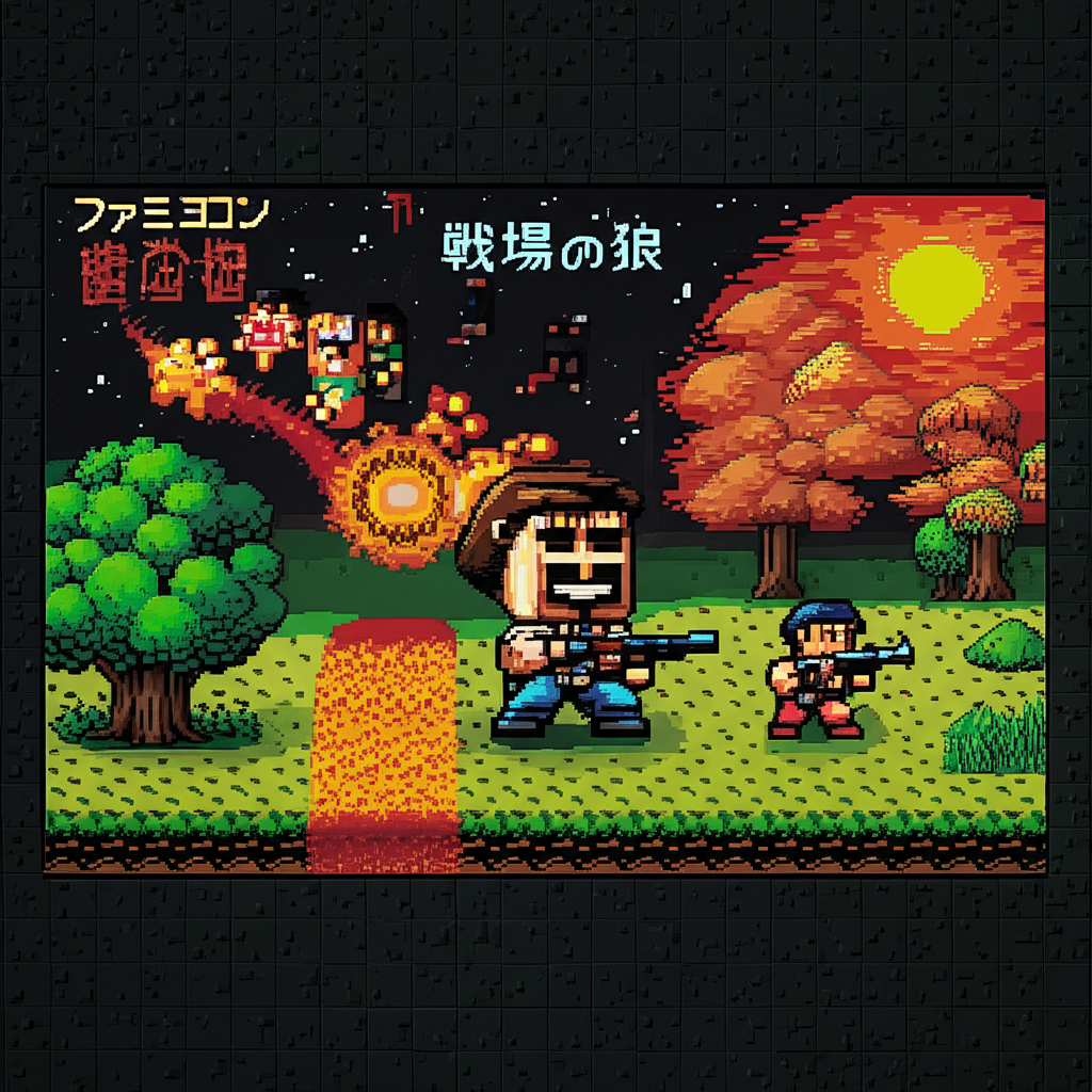 【ファミコン】戦場の狼の買取価格相場を比較！高く売るコツ
