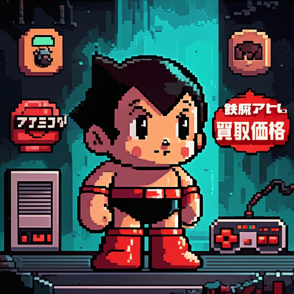 【ファミコン】鉄腕アトムの買取価格相場を比較！高く売るコツ
