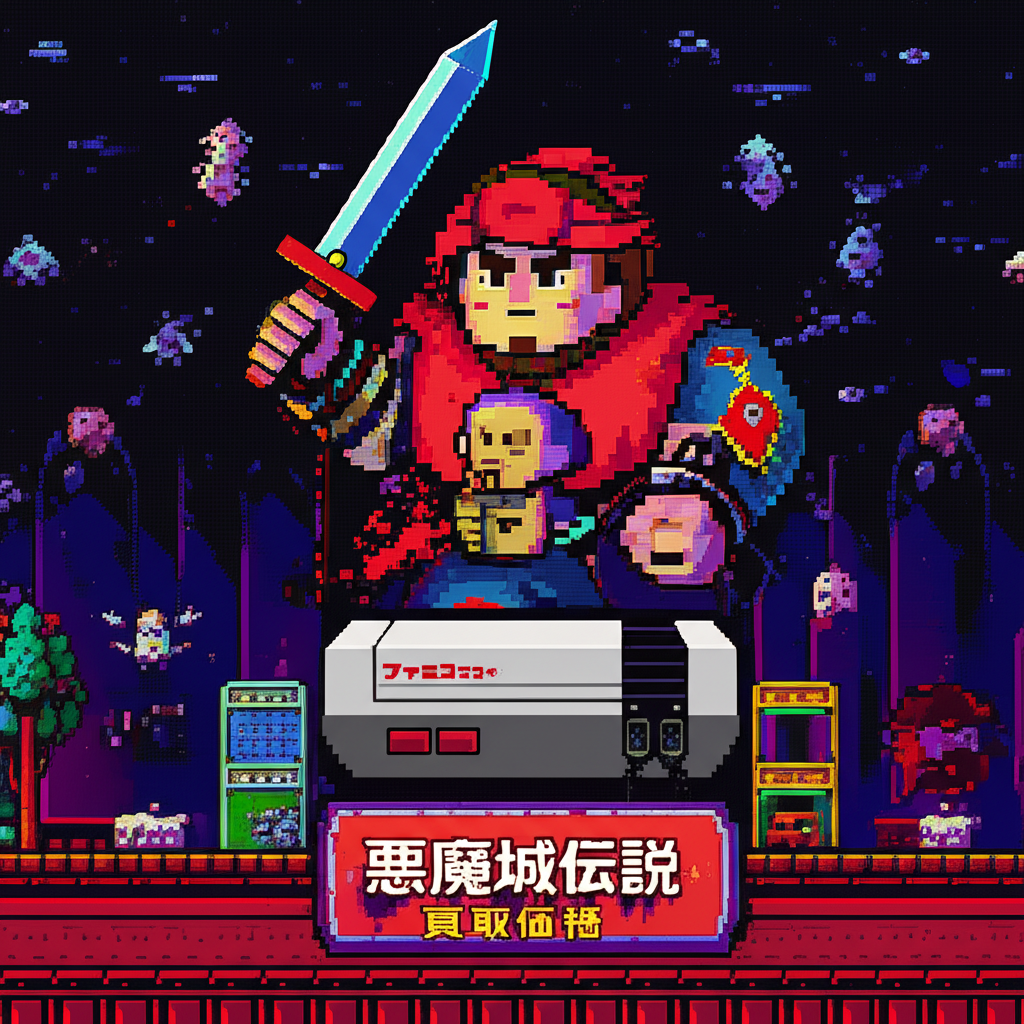 【ファミコン】悪魔城伝説の買取価格相場を比較！高く売るコツ