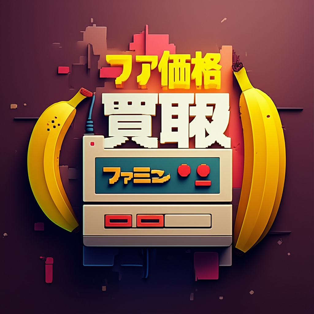 【ファミコン】バナナの買取価格相場を比較！高く売るコツ