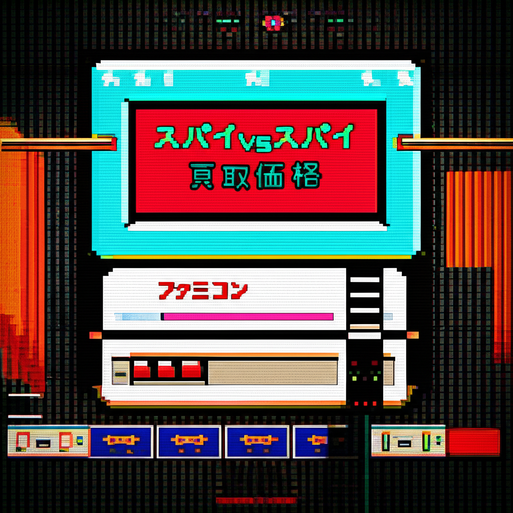 【ファミコン】スパイvsスパイの買取価格相場を比較！高く売るコツ