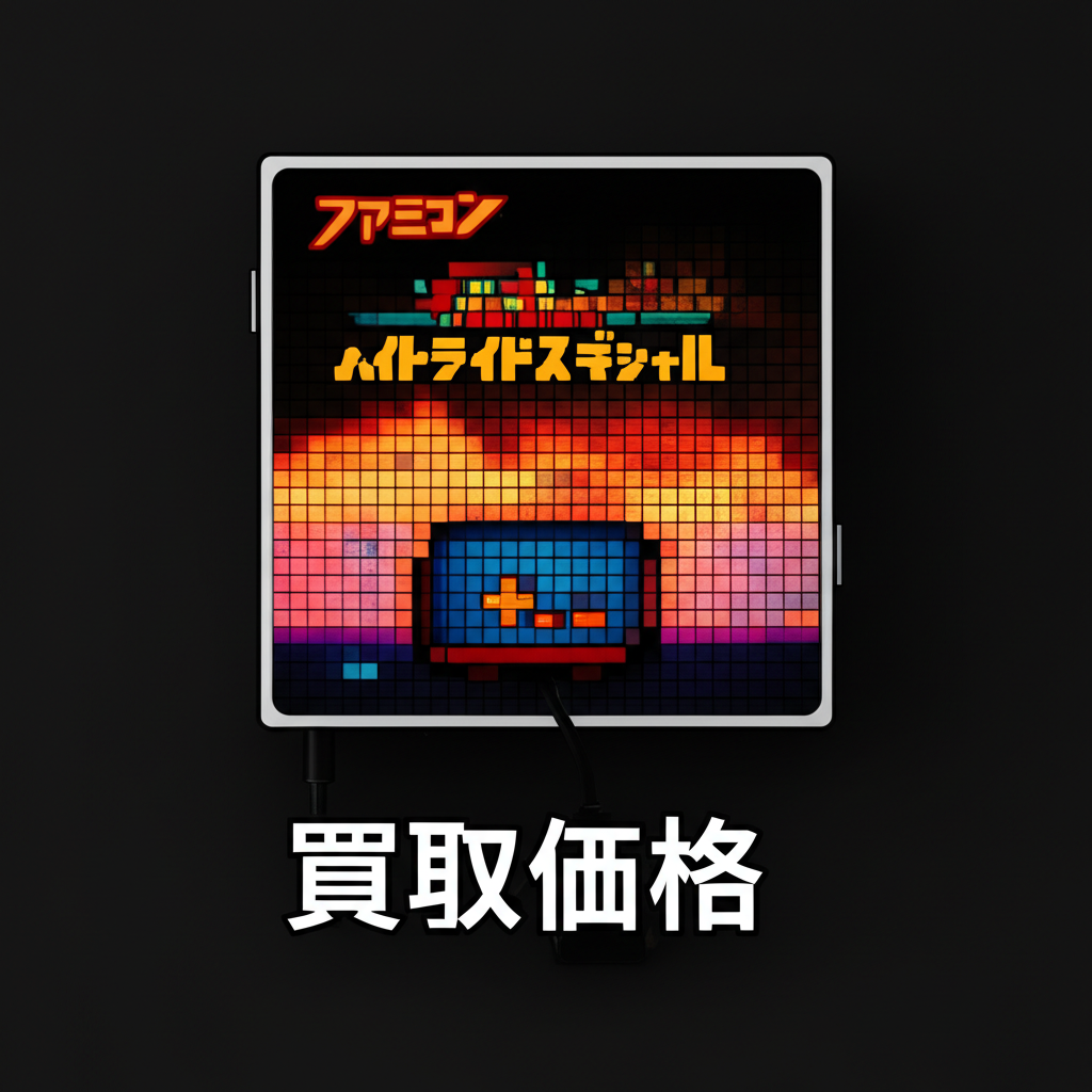 【ファミコン】ハイドライドスペシャルの買取価格相場を比較！高く売るコツ