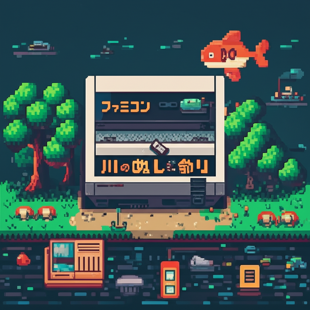 【ファミコン】川のぬし釣りの買取価格相場を比較！高く売るコツ