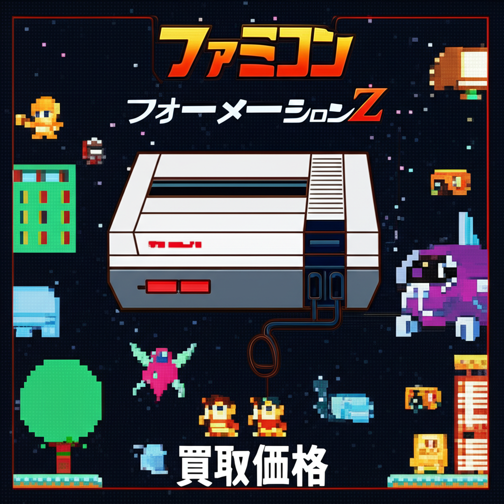 【ファミコン】フォーメーションZの買取価格相場を比較！高く売るコツ