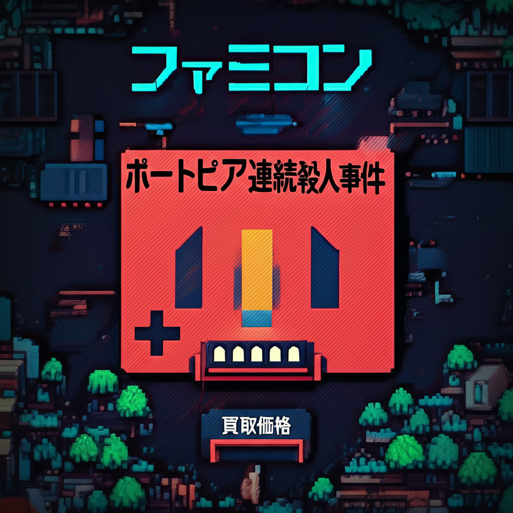 【ファミコン】ポートピア連続殺人事件の買取価格相場を比較！高く売るコツ