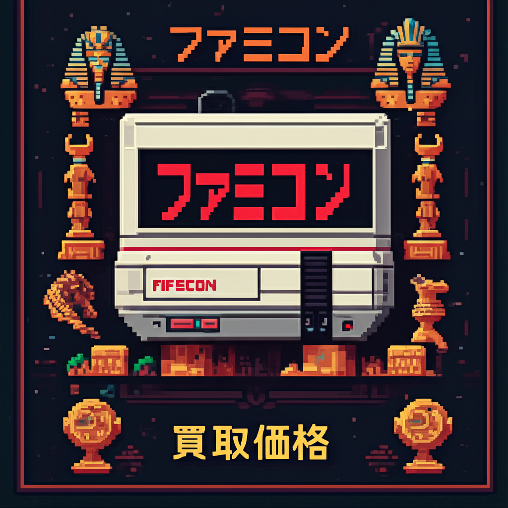【ファミコン】エジプトの買取価格相場を比較！高く売るコツを徹底解説
