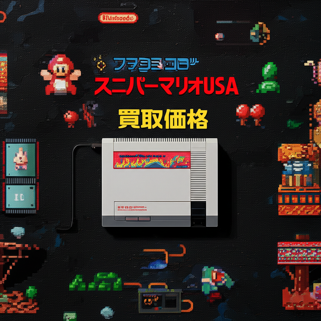【ファミコン】スーパーマリオUSAの買取価格相場を比較！高く売るコツ