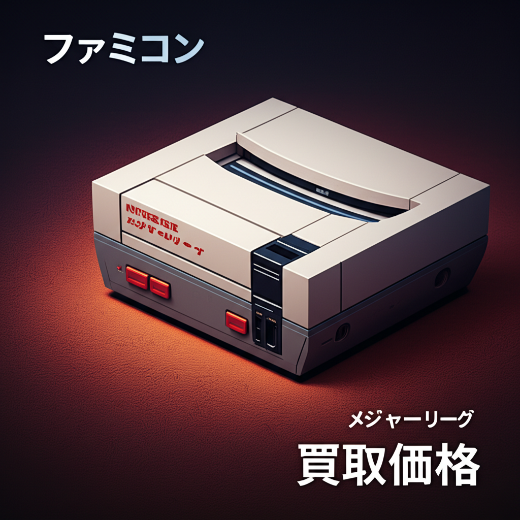 【ファミコン】メジャーリーグの買取価格相場を比較！高く売るコツと最新査定情報