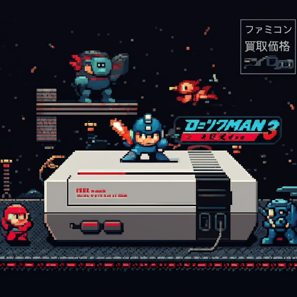 【ファミコン】ロックマン3の買取価格相場を比較！高く売るコツ