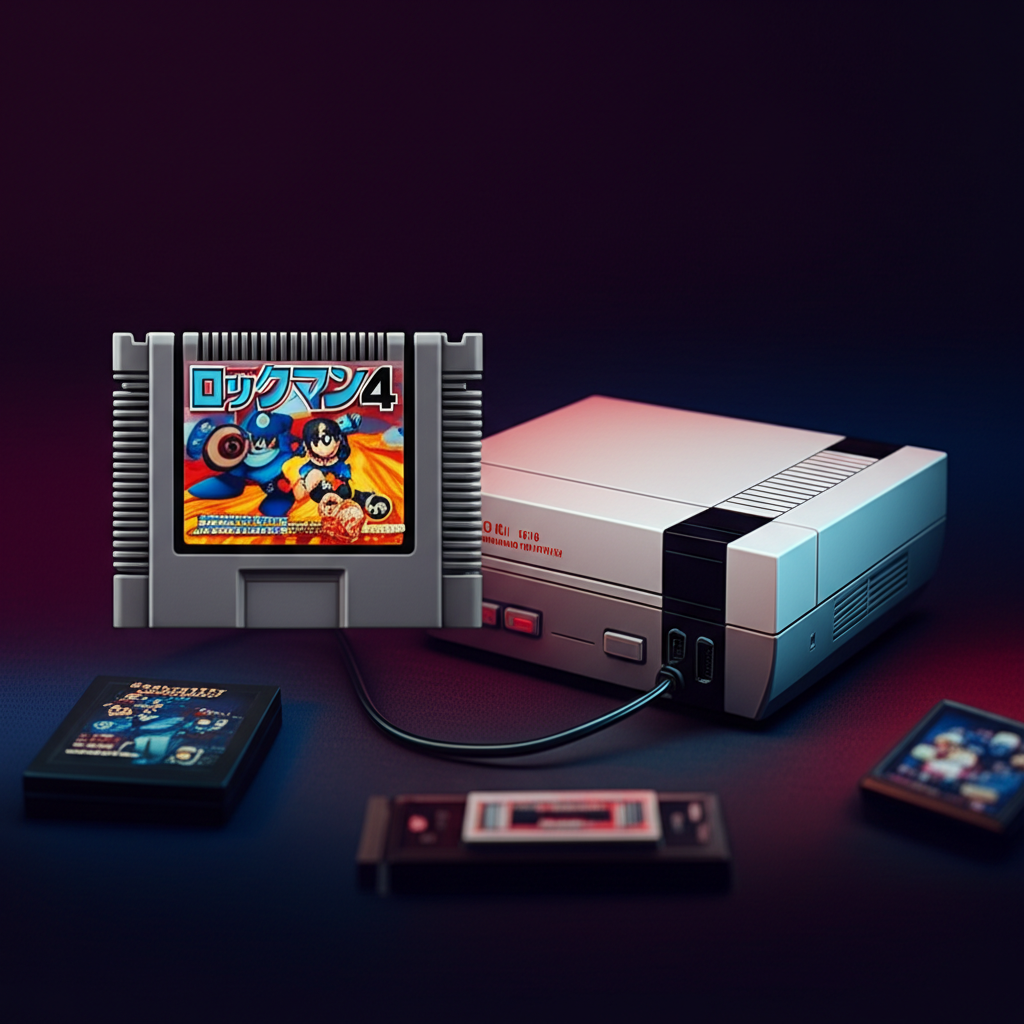 【ファミコン】ロックマン4の買取価格相場を比較！高く売るコツ