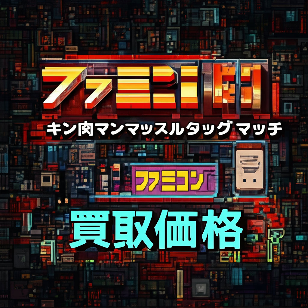 【ファミコン】キン肉マンマッスルタッグマッチの買取価格相場を比較！高く売るコツ
