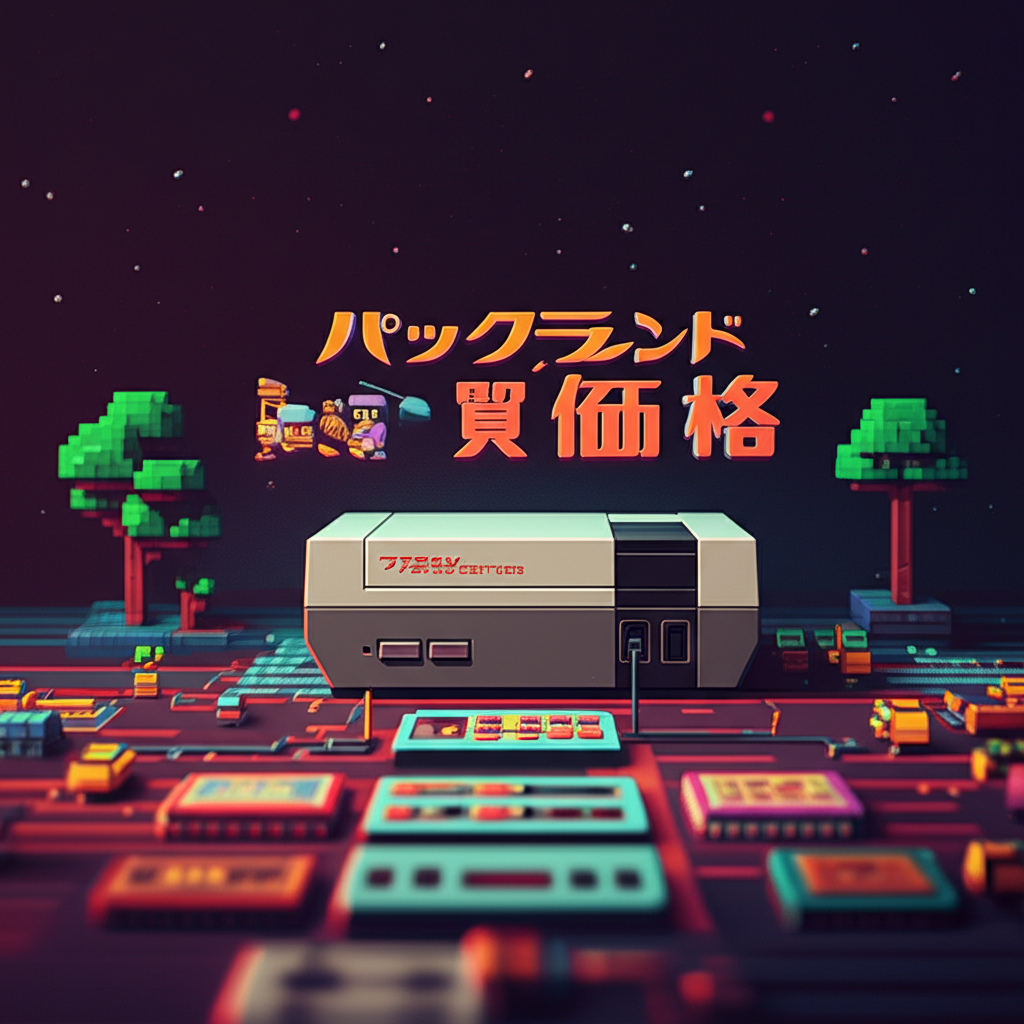 【ファミコン】パックランドの買取価格相場を比較！高く売るコツ