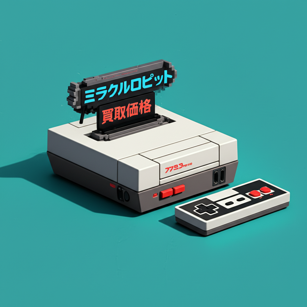 【ファミコン】ミラクルロピット2100年の大冒険の買取価格相場を比較！高く売るコツ