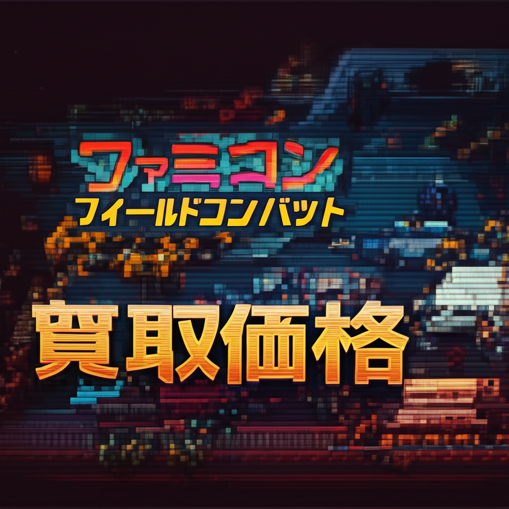 【ファミコン】フィールドコンバットの買取価格相場を比較！高く売るコツ