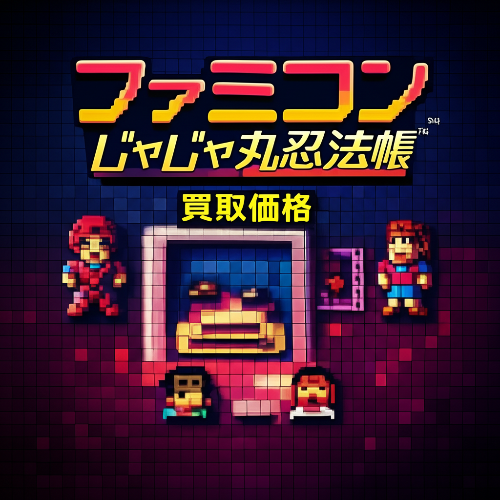 【ファミコン】じゃじゃ丸忍法帳の買取価格相場を比較！高く売るコツ