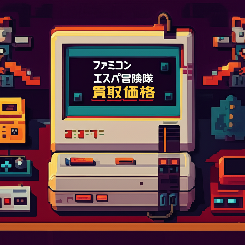 【ファミコン】エスパ冒険隊の買取価格相場を比較！高く売るコツ