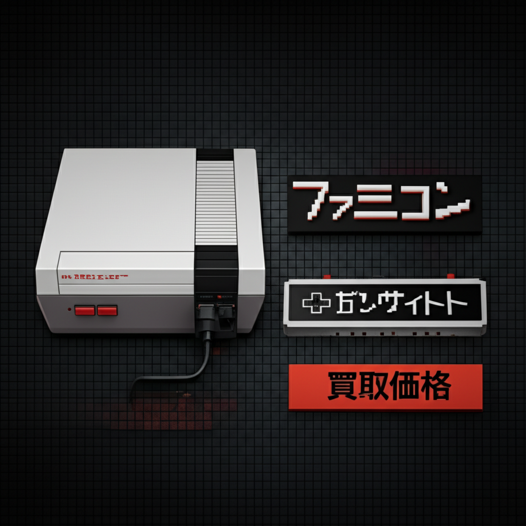 【ファミコン】ガンサイトの買取価格相場を比較！高く売るコツ