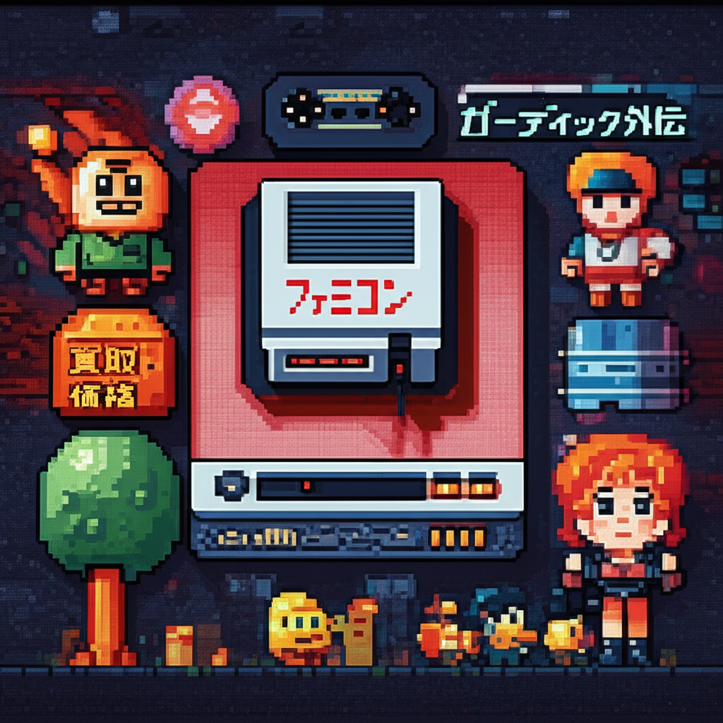 【ファミコン】ガーディック外伝の買取価格相場を比較！高く売るコツ