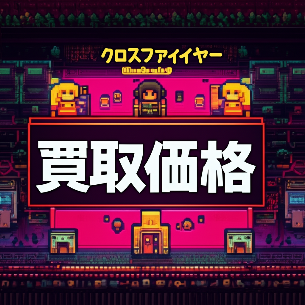 【ファミコン】クロスファイヤーの買取価格相場を比較！高く売るコツ完全ガイド