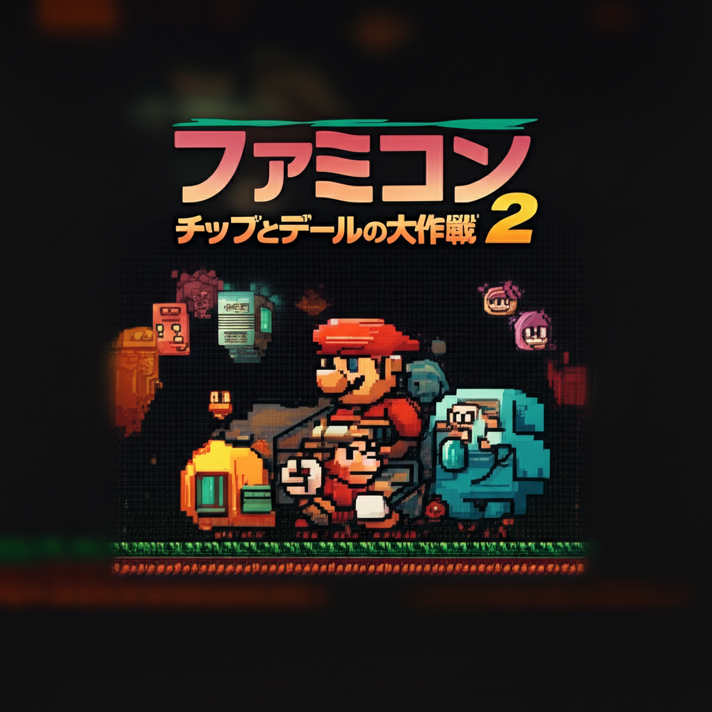 【ファミコン】チップとデールの大作戦2の買取価格相場を比較！高く売るコツ