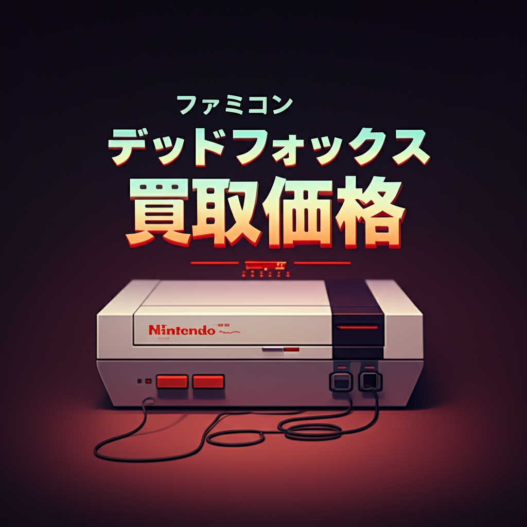 【ファミコン】デッドフォックスの買取価格相場を比較！高く売るコツ