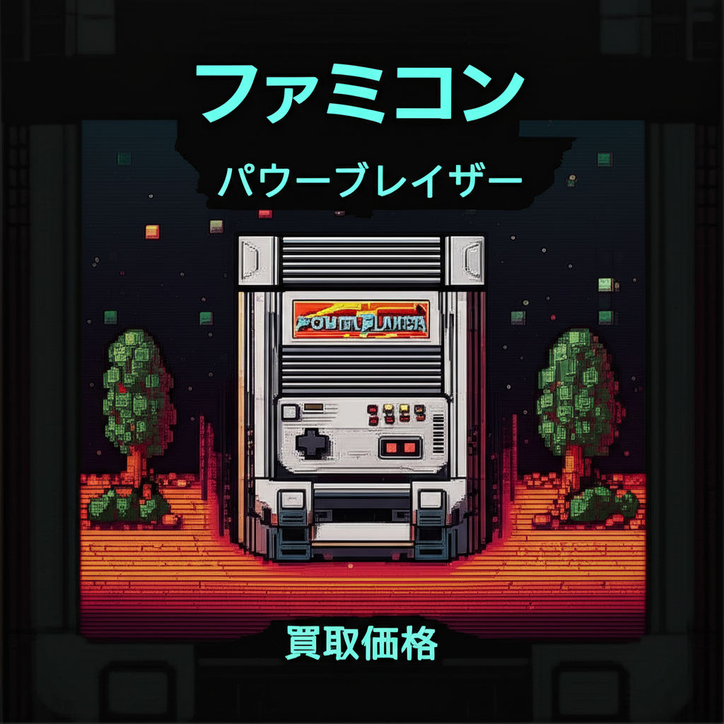 【ファミコン】パワーブレイザーの買取価格相場を比較！高く売るコツ