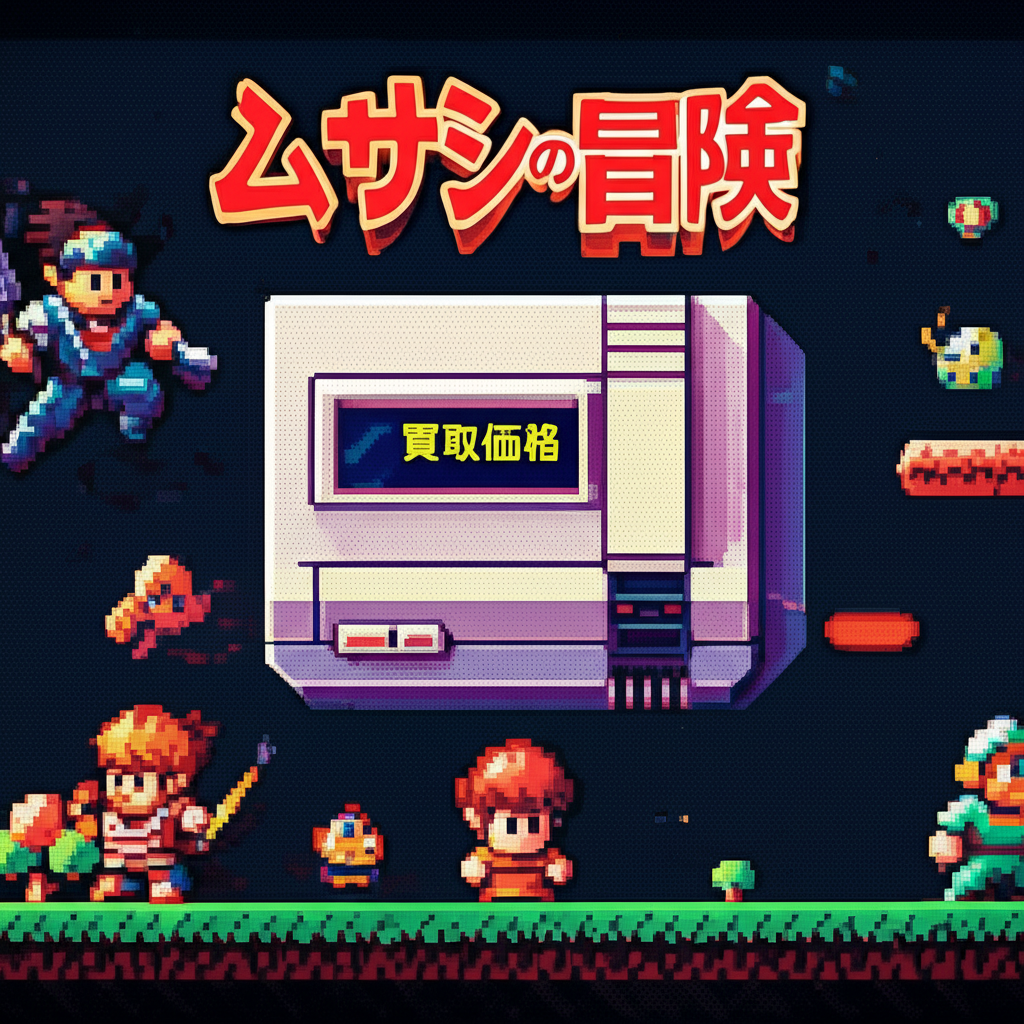 【ファミコン】ムサシの冒険の買取価格相場を比較！高く売るコツ