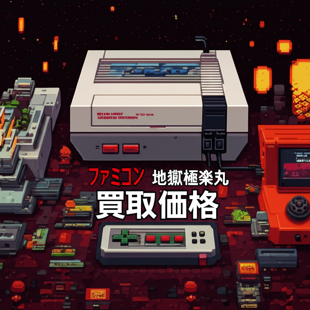 【ファミコン】地獄極楽丸の買取価格相場を比較！高く売るコツ