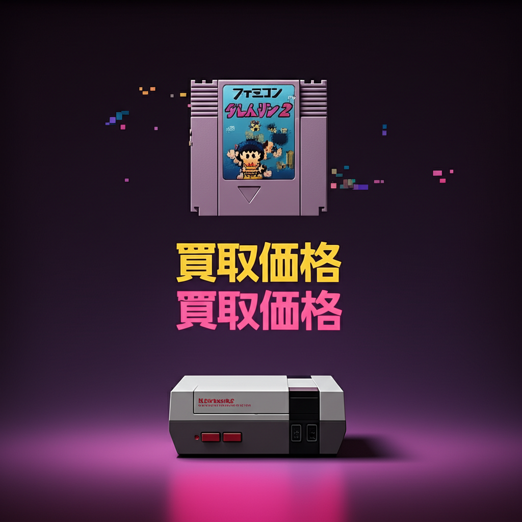 【ファミコン】グレムリン2の買取価格相場を比較！高く売るコツ