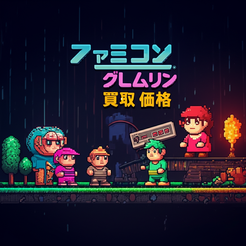 【ファミコン】グレムリンの買取価格相場を比較！高く売るコツ