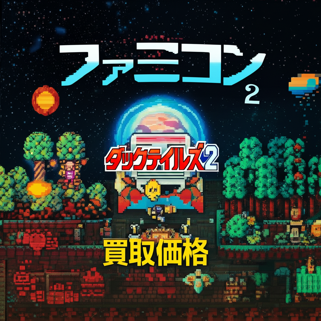 【ファミコン】ダックテイルズ2の買取価格相場を比較！高く売るコツと専門業者ガイド
