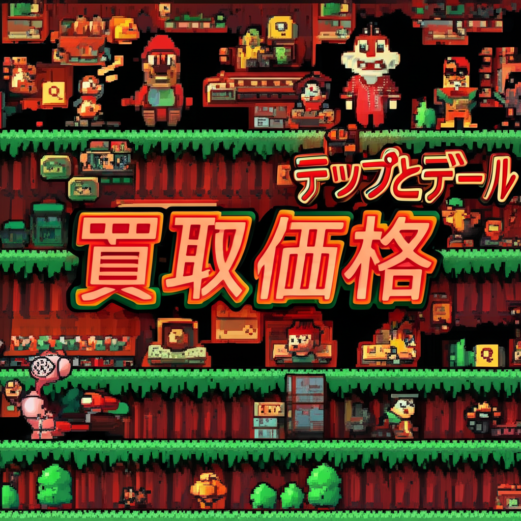 【ファミコン】チップとデールの大作戦の買取価格相場を比較！高く売るコツ