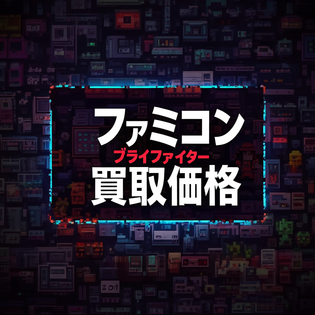 【ファミコン】ブライファイターの買取価格相場を比較!高く売るコツ