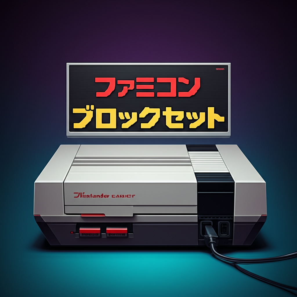 【ファミコン】ブロックセットの買取価格相場を比較!高く売るコツ