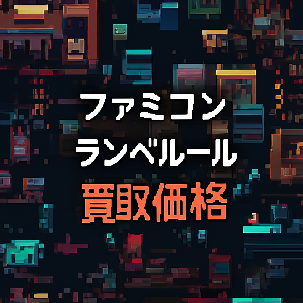 【ファミコン】ランペルールの買取価格相場を比較!高く売るコツ