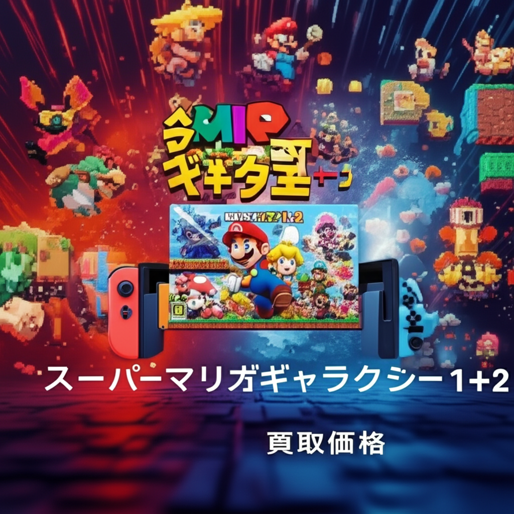 【Switch】スーパーマリオギャラクシー1+2の買取価格相場を比較！高く売るコツ