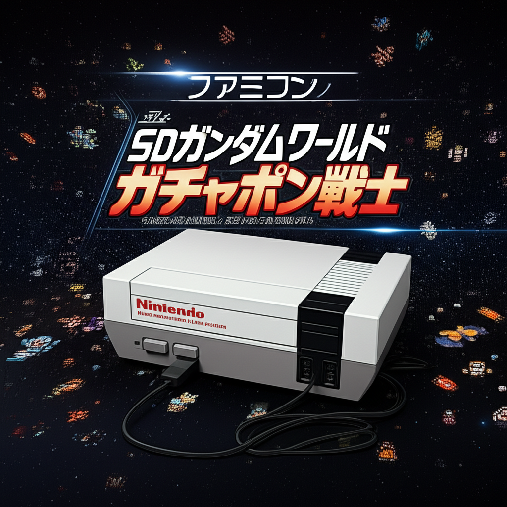 【ファミコン】SDガンダムワールド ガチャポン戦士の買取価格相場を比較！高く売るコツ